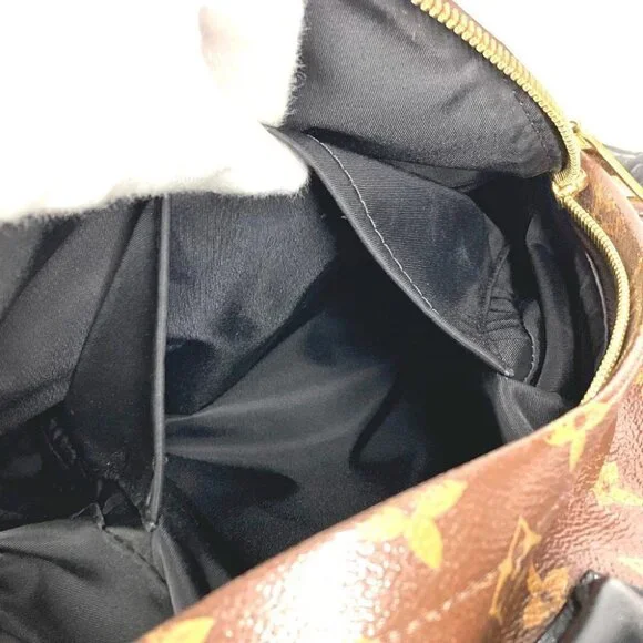 LOUIS VUITTON M41560 Monogram Palm Springs PM Mini Backpack Brown/Black - Picture 14 of 15